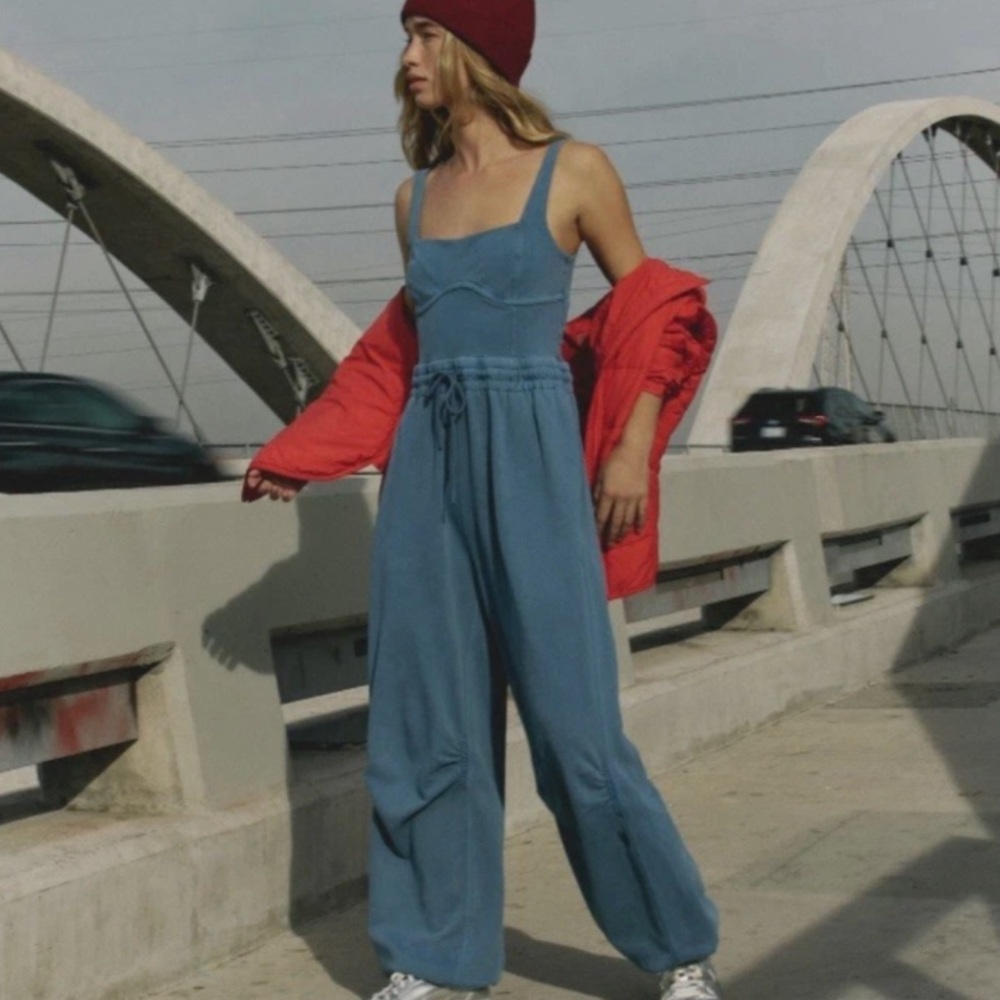 NWT FP Movement Inbound Onesie in Misty Blue   Size:S